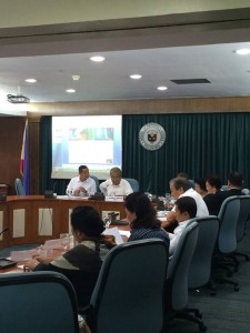 Committee on Ecology Chairperson Amado Bagatsing presided over the approval of the Committee Report on ICM Bill in the House of Representatives.